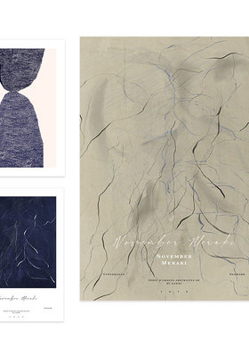 liveart 进口丹麦the poster club*BY GARMI原版装饰画海报MERAKI