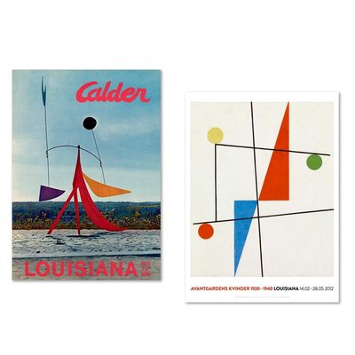 考尔德雕塑CALDER装饰画海报