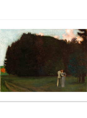 liveart 流星Sternschnuppen经典名画原版装饰画Franz Stuck