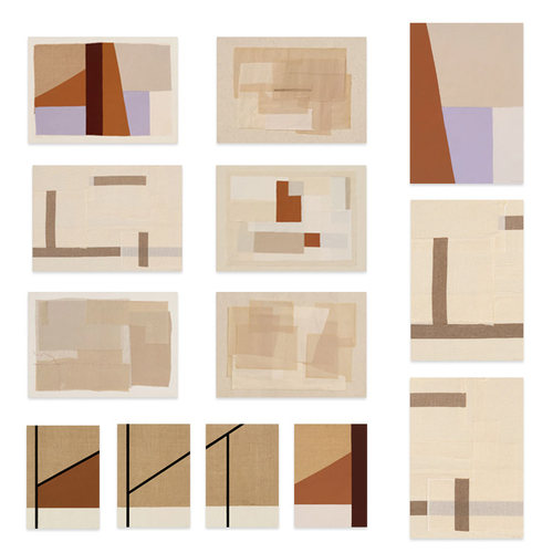 进口丹麦Atelier Cph北欧现代极简艺术小众原版装饰画海报Print 2