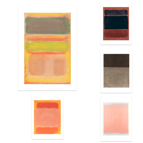 MarkRothko抽象色彩装饰画