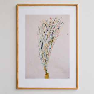 饰画Maria day进口瑞典海报艺术人物小众装 Hanseblad little fine