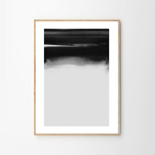 现代简约水彩原版装饰画