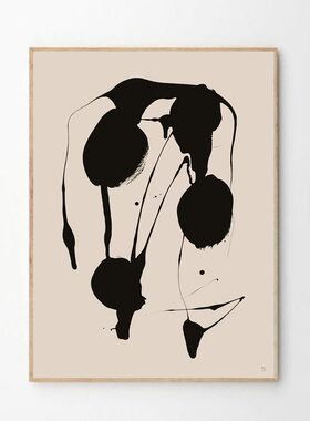 liveart进口丹麦mogensen lopez现代简约抽象原版装饰画Abstract