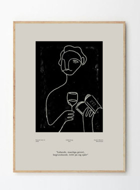 进口丹麦the poster club*SANDRA BLOMÉN MASCHINSKY原版装饰画