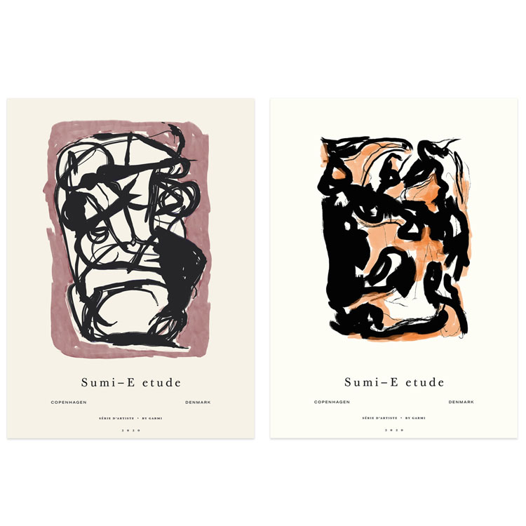 丹麦BYGARMI简约原版装饰画