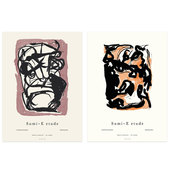 poster 饰画SUMI club GARMI liveart进口丹麦The 装 简约原版