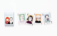 liveart British brand Laurence King Artist Portrait Poker Card thumbnail 3