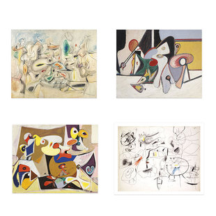 liveart 后印象派抽象艺术家Arshile Gorky 原版装饰画