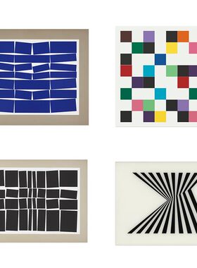 liveart包豪斯平面艺术现代简约色块原版装饰画Hélio Oiticica