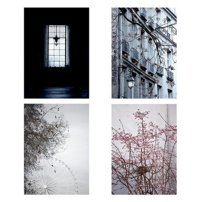 城市风景丹麦巴黎街景装饰画