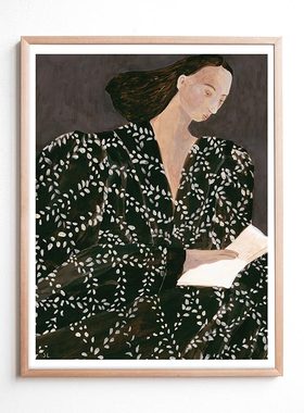 进口瑞典fine little day*SOFIA LIND小众原版装饰画海报READING