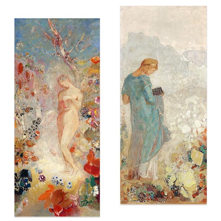 艺术家法式风轻奢装饰画