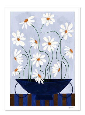 The poster club进口丹麦FRANKIE PENWILL原版装饰画Daisies