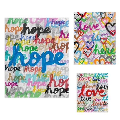 LottieFontaine爱心希望装饰画