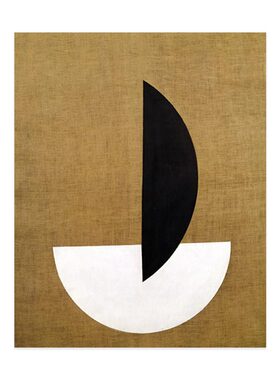 进口英国Rosenstiels*Laszlo Moholy-Nagy现代简约抽象原版装饰画
