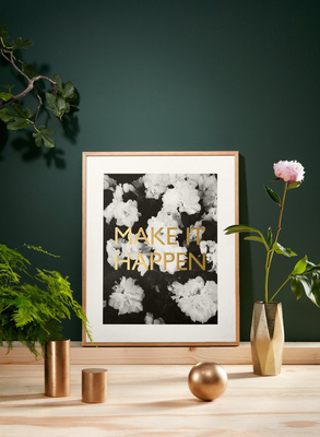 西班牙手工烫金装饰画