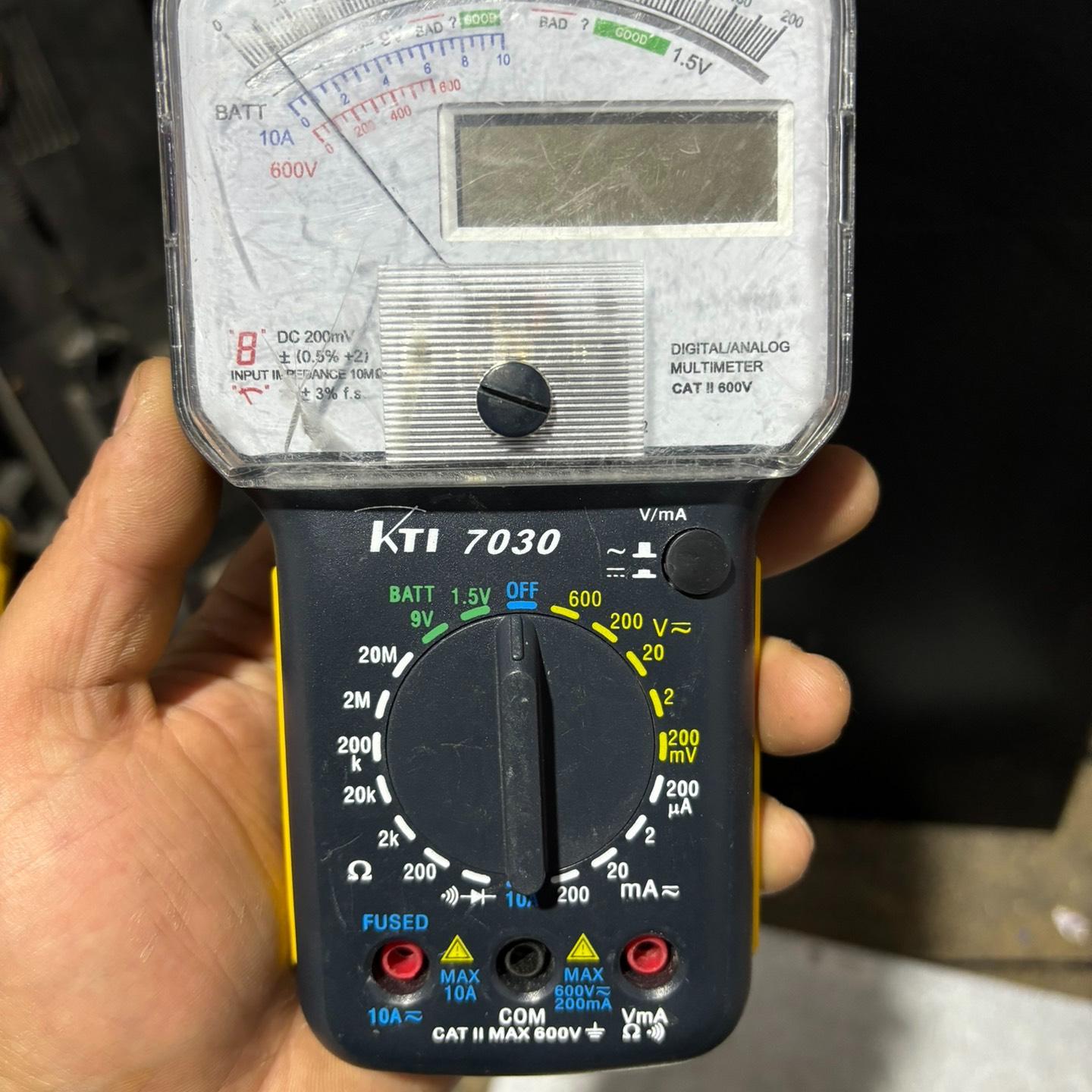 科泰高精度指针数显两用万用表