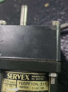日本SERVEX无刷直流电机FE6PF一10N-
