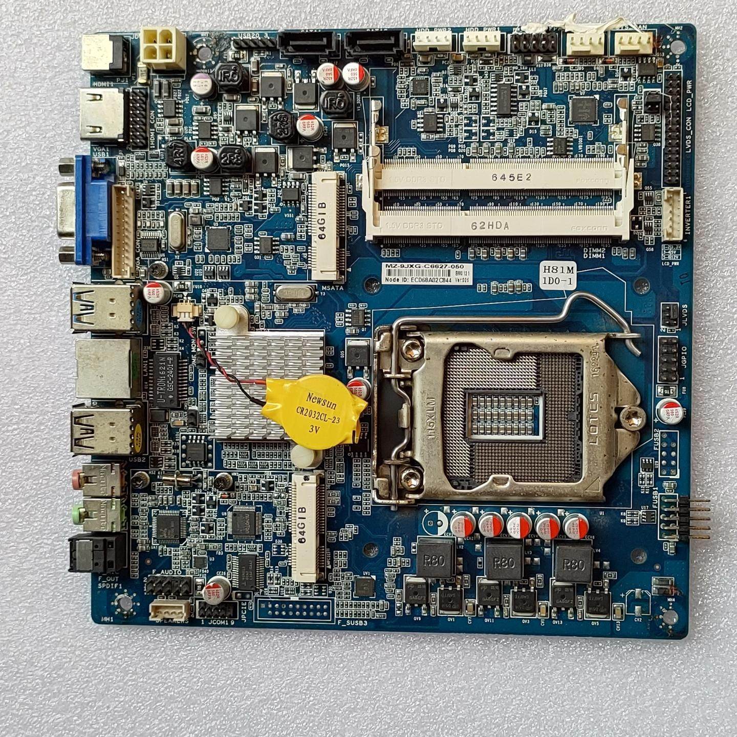 MZ-9JXG-C6627-050 H81M1D0-1 迷你