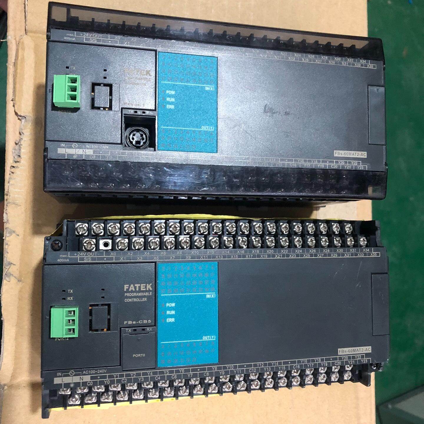 拆机永宏plc控制器fbs-60mat2-ac
