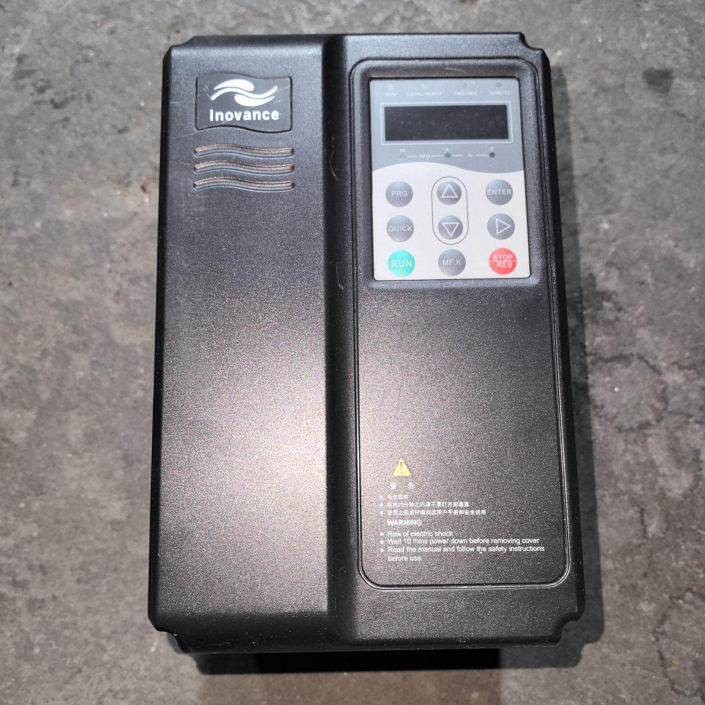 汇川变频器 实物图 功能包好 成色漂亮 MD380MT5.5