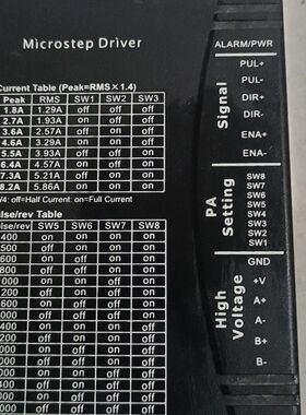 步进电机驱动器MD882-G