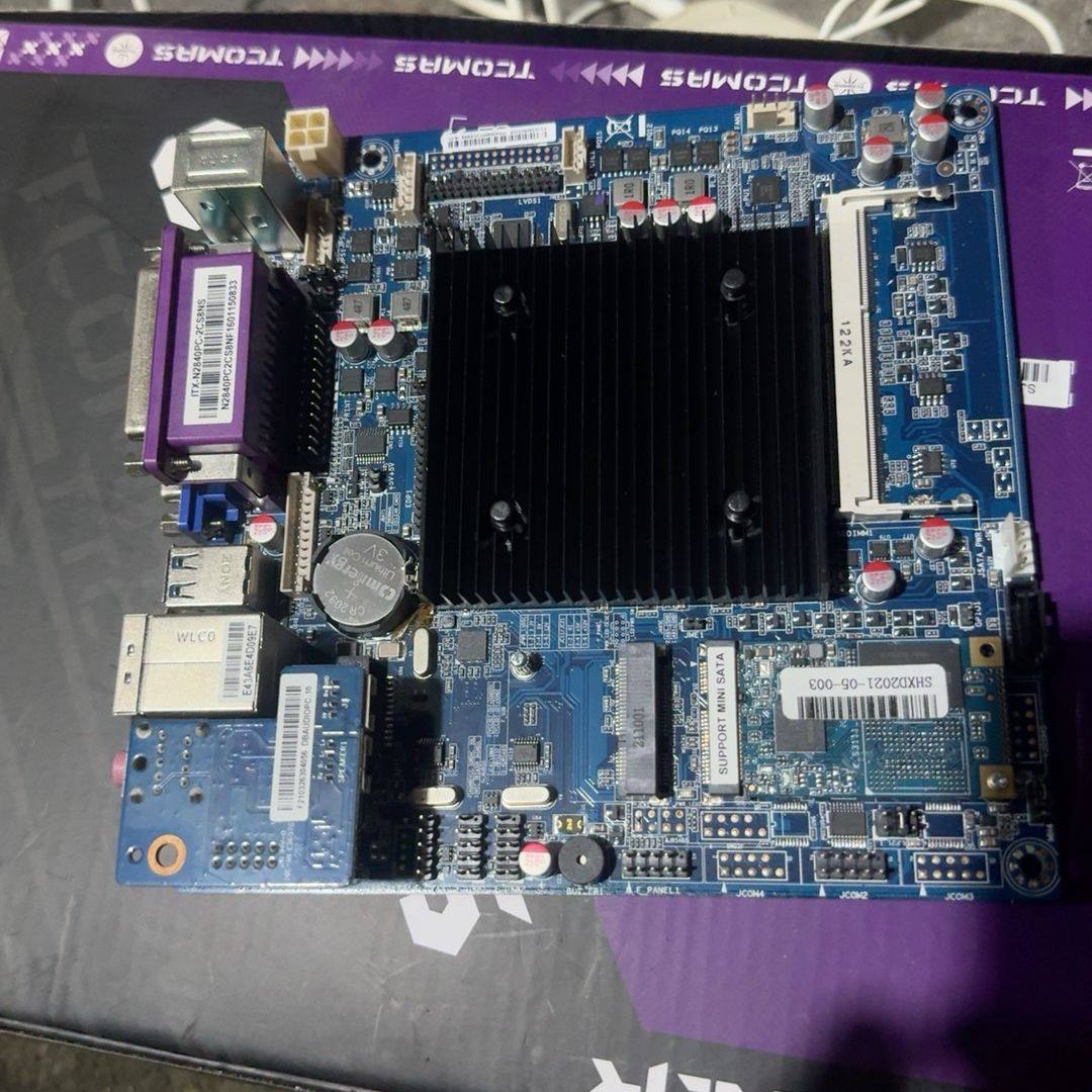 拆机收银机主板，型号itx_n2840pc_c2s8ns，实