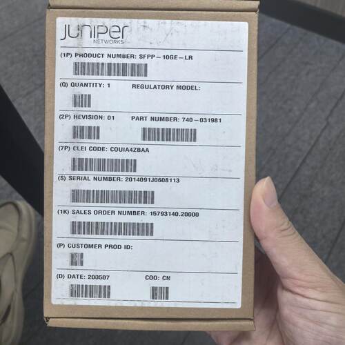 Juniper SFPP-10GE-LR光模块 740-03