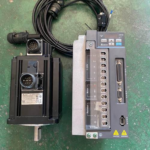 2KW带刹车台达ASD-B2系列伺服套装 拆机实物实拍