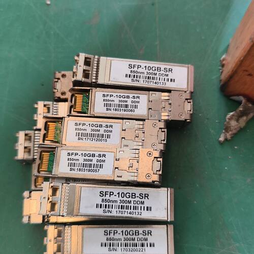 拆机SFP+ 10G SR光模块 850nm 300m传