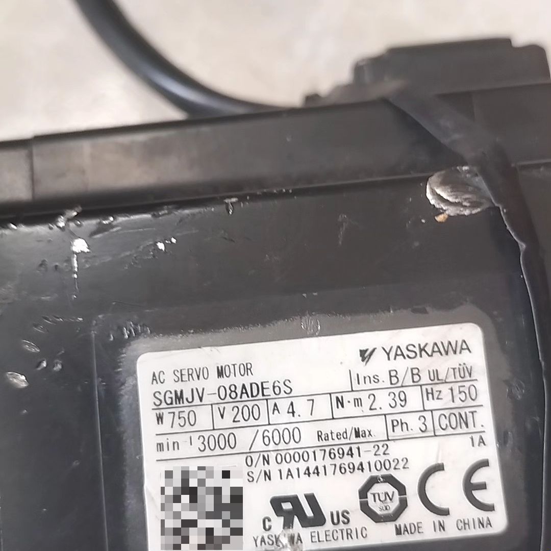 安川伺服电机SGMJV-08ADE6S