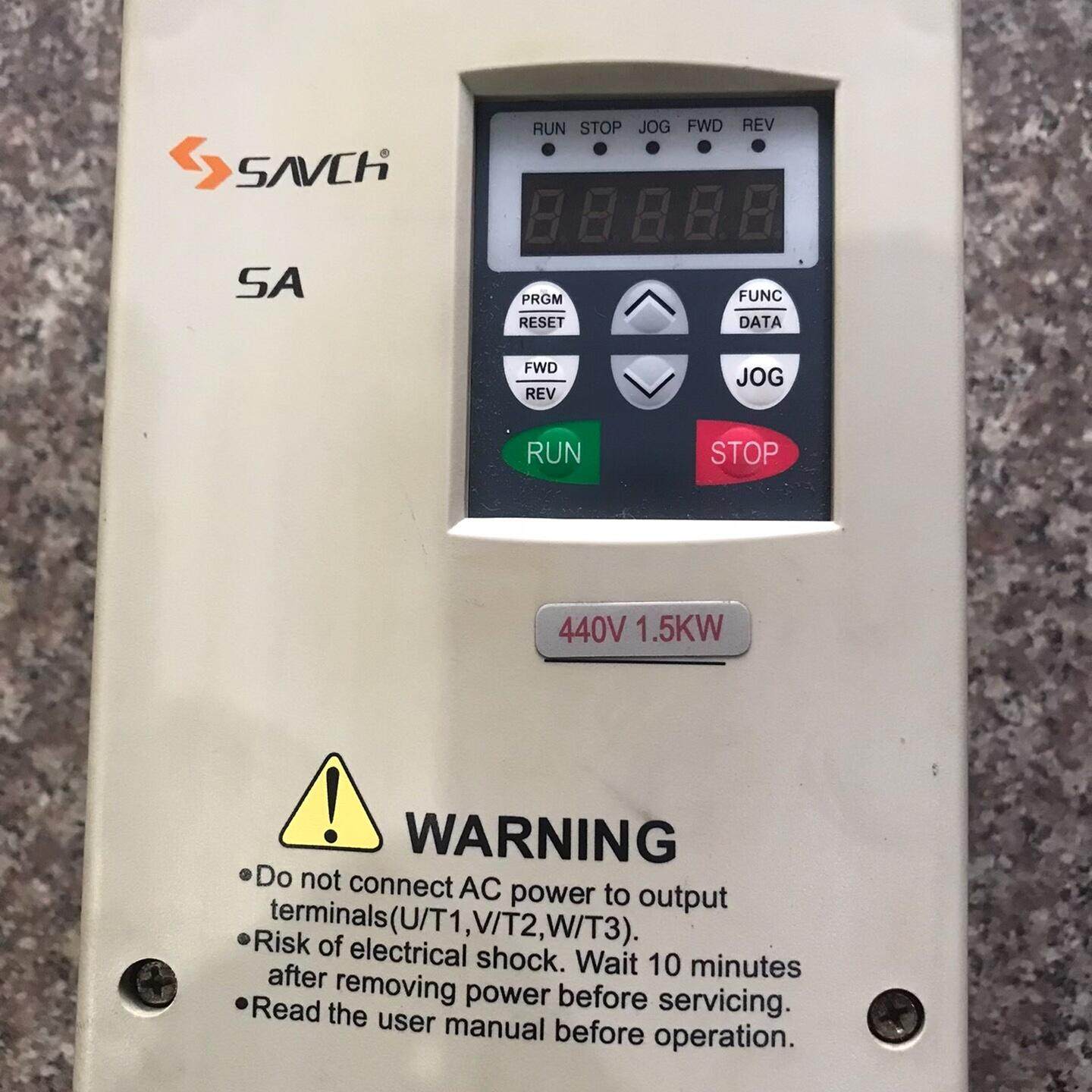 三基SA-4015C拆机变频器 成色如图实拍 外观完整 测试