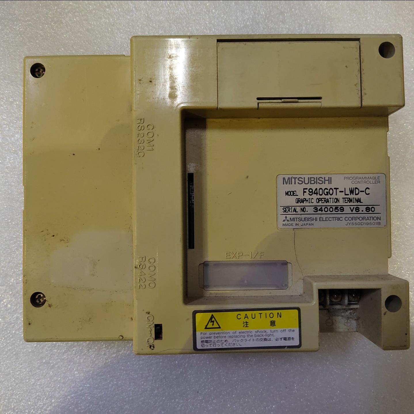 触摸屏F940GOT-LWD-C  显示老化  配件出售