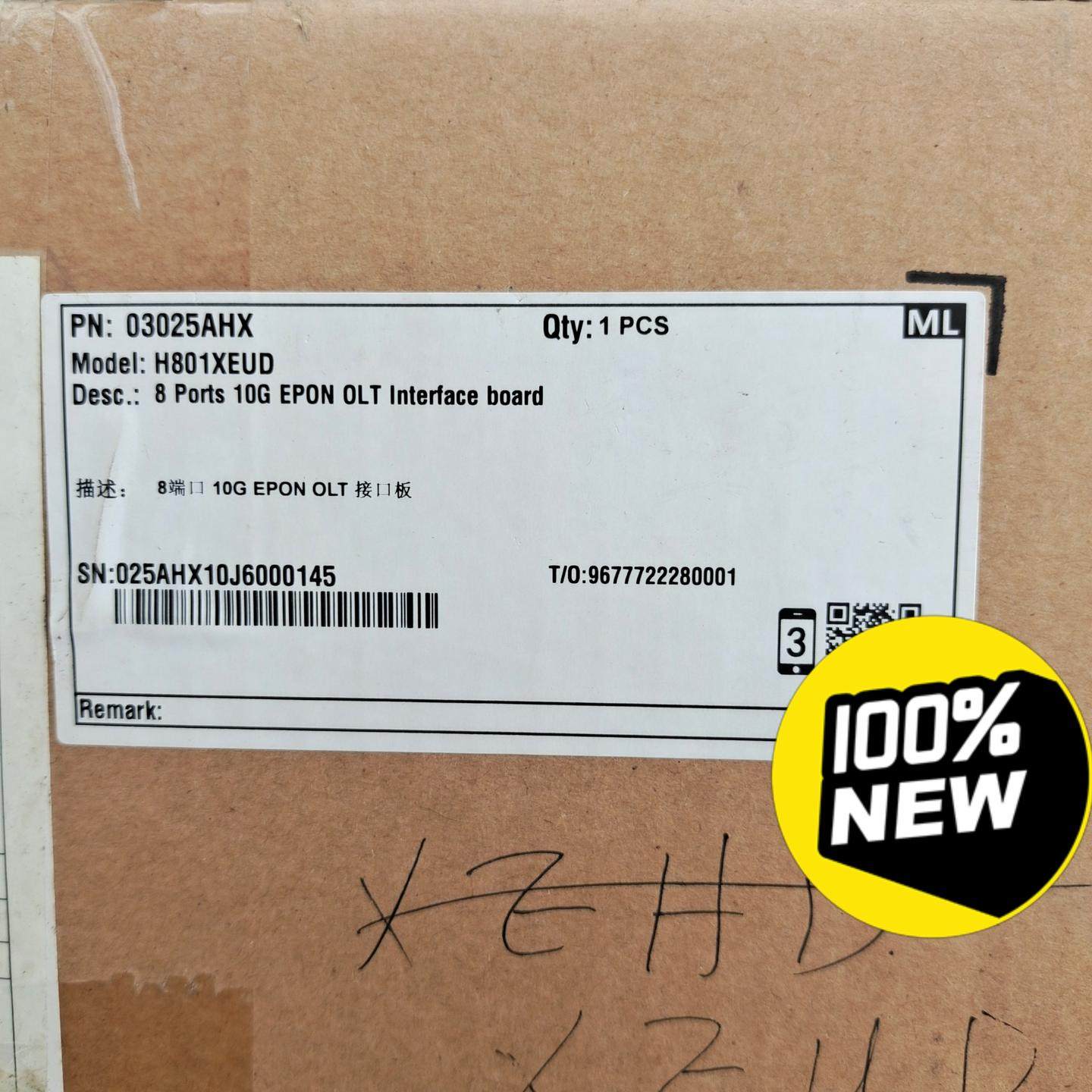 XEUD 8端口10G万兆 EPON OLT接口板全