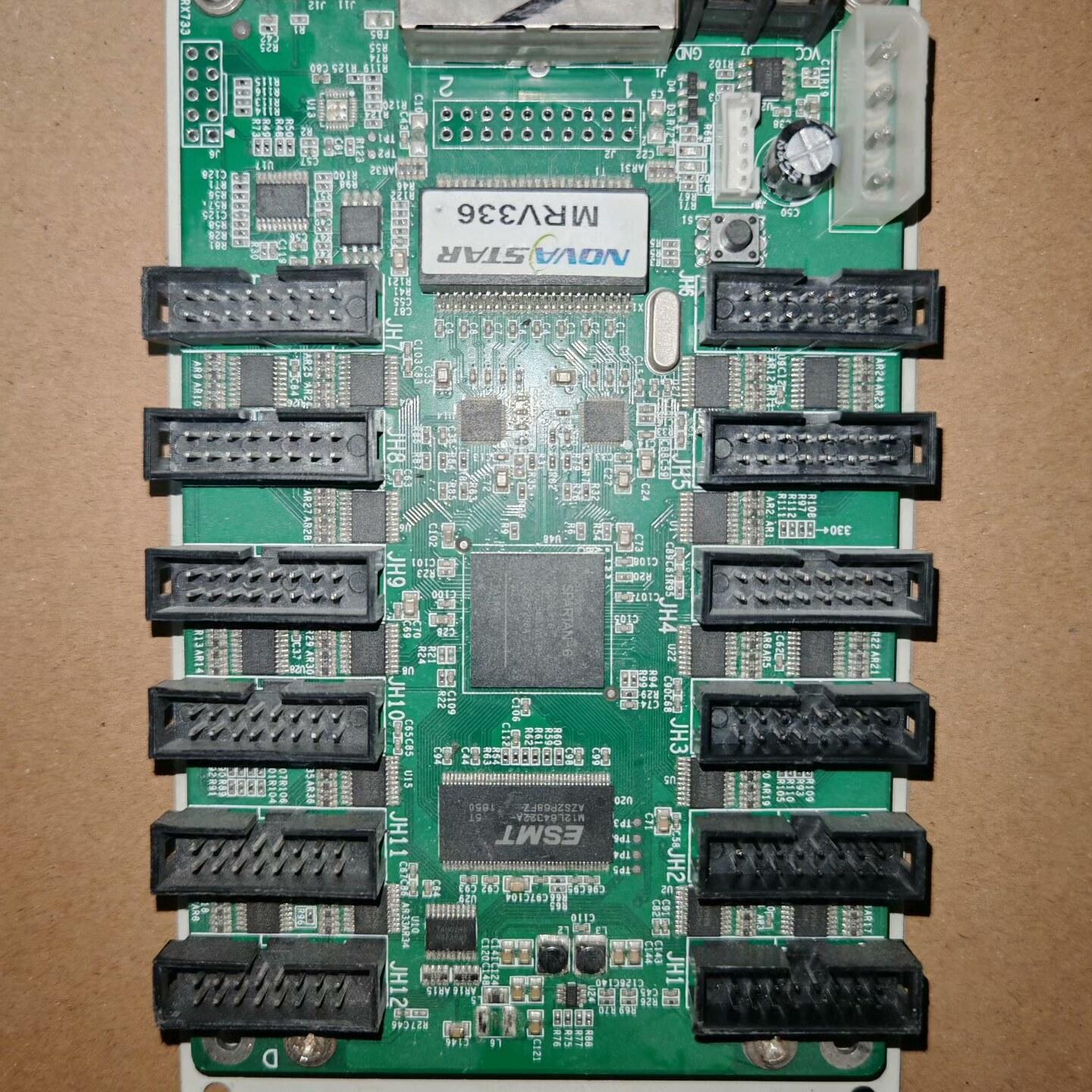 诺瓦MRV336 LED显示屏接收卡 拆机品 功能正常。带E