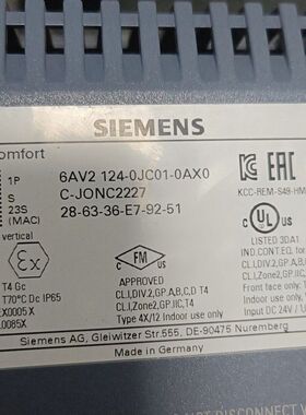 KTP900触摸屏 6AV2 124-0JC01-0A