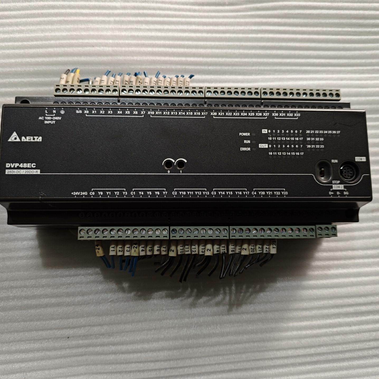 台达PLC。拆机台达PLC 型号DVP48EC00R3