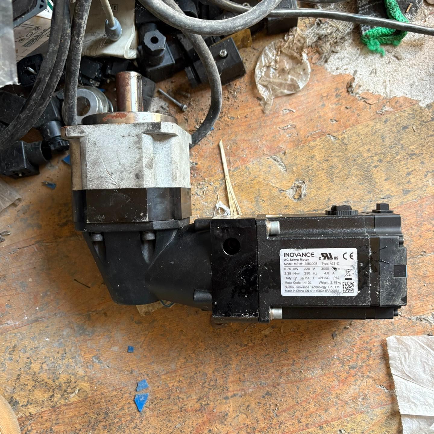 汇川伺服电机MS1H4-75B30CB-A331Z 750Ｗ