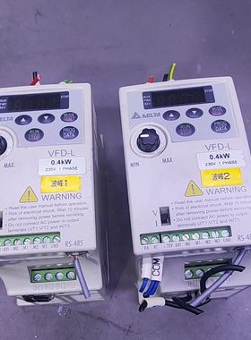 台达变频器VFD004L21A 0.4KW 单相230V 带