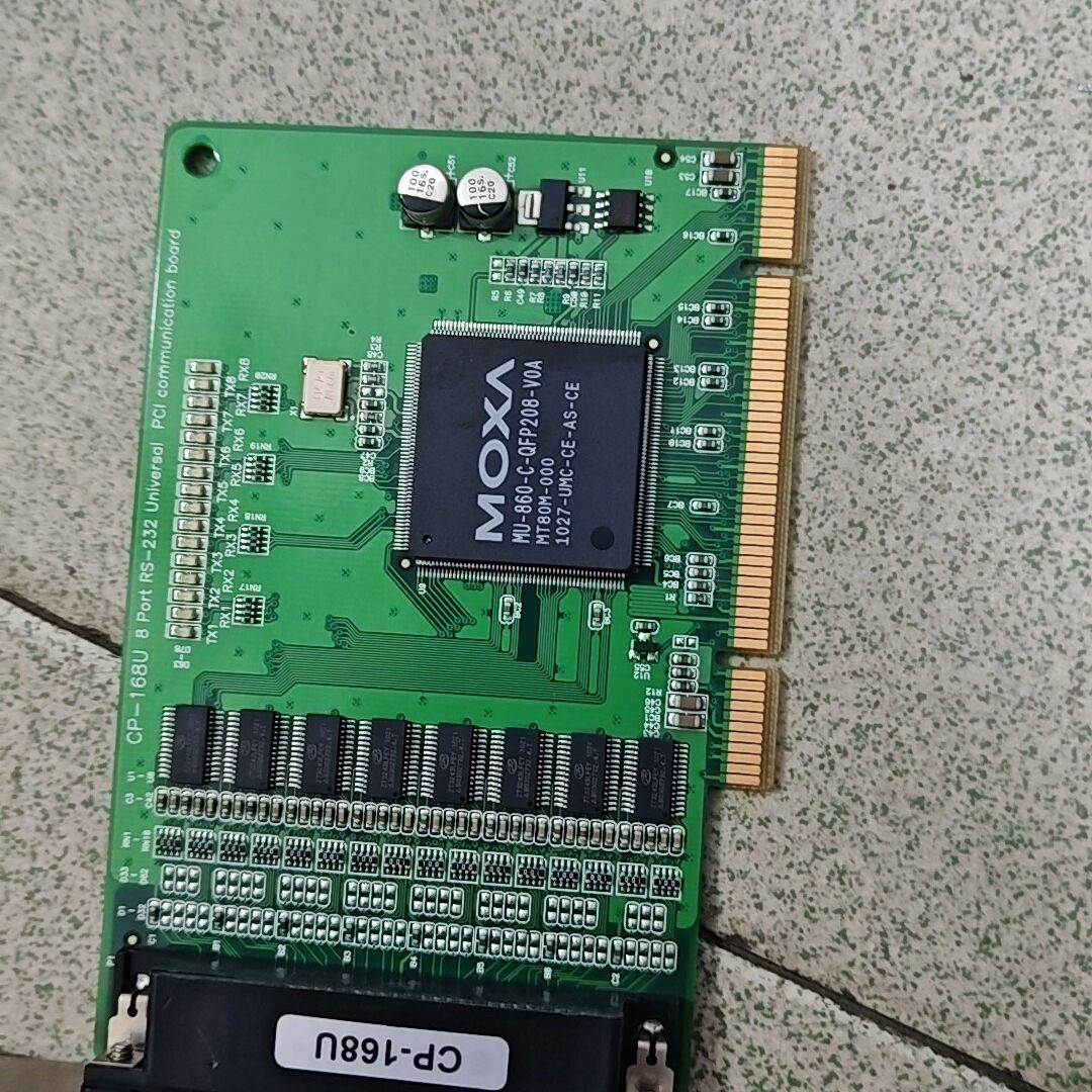 现货摩莎MOXA CP-168U ，功能正常使用实物图
