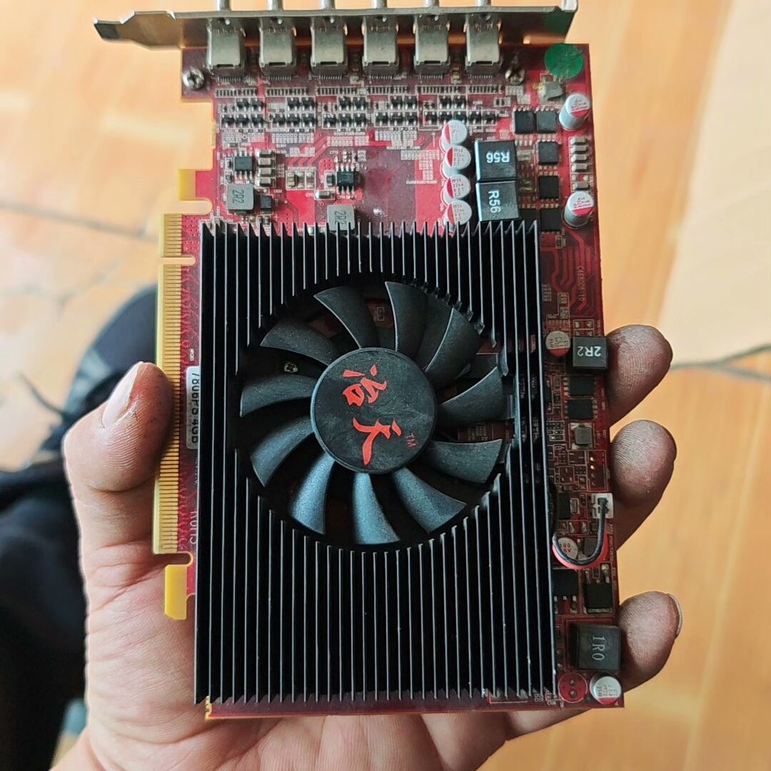 冶天7806ps显卡 hd7870 4g  6dp输出