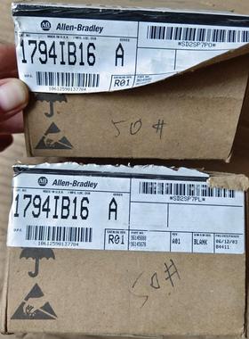 AB罗克韦尔1794-IB16模块  带