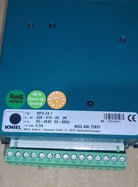 KNIEL科尼尔控制器 型号MPX 24.1 库存 实物