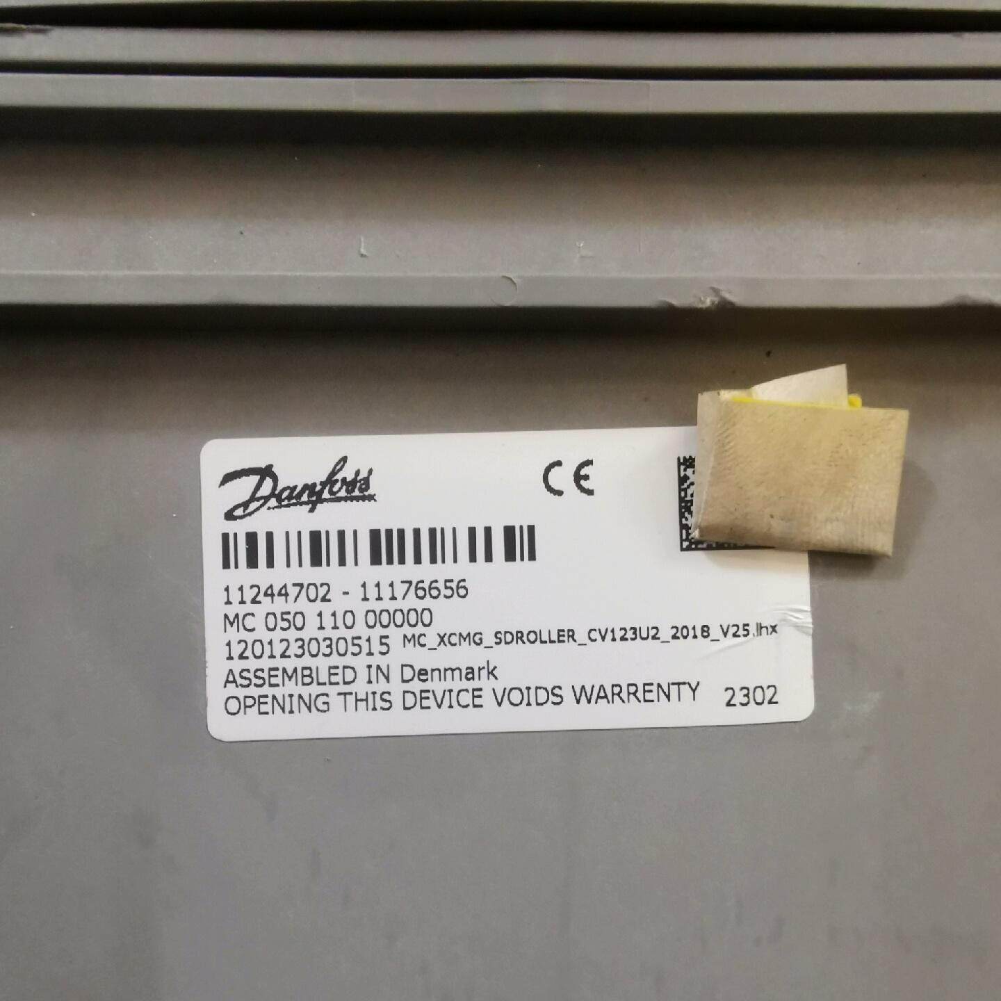 DANFOSS丹佛斯控制器11130954 MC050-11