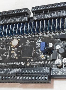 领控国产PLC工控板ZK3U-48MT带8轴脉冲2路称重48