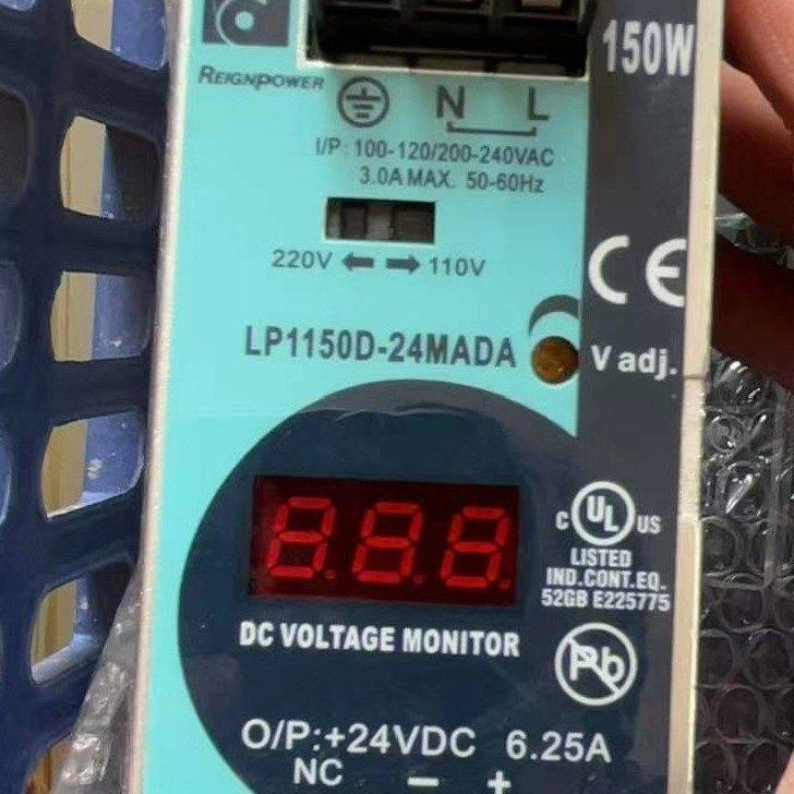 台湾昂鼎LP1150D-24MADA导轨式开关电源 150W