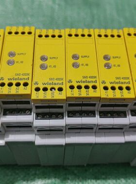 德国Wieland威琅SNO 4003K安全继电器 24V