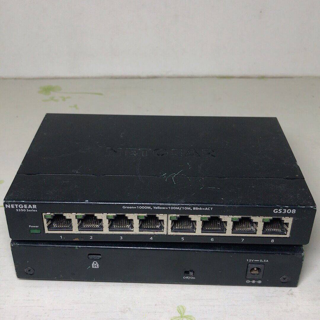 NETGEAR美国网件 GS308V3 八口千兆非网管交换机