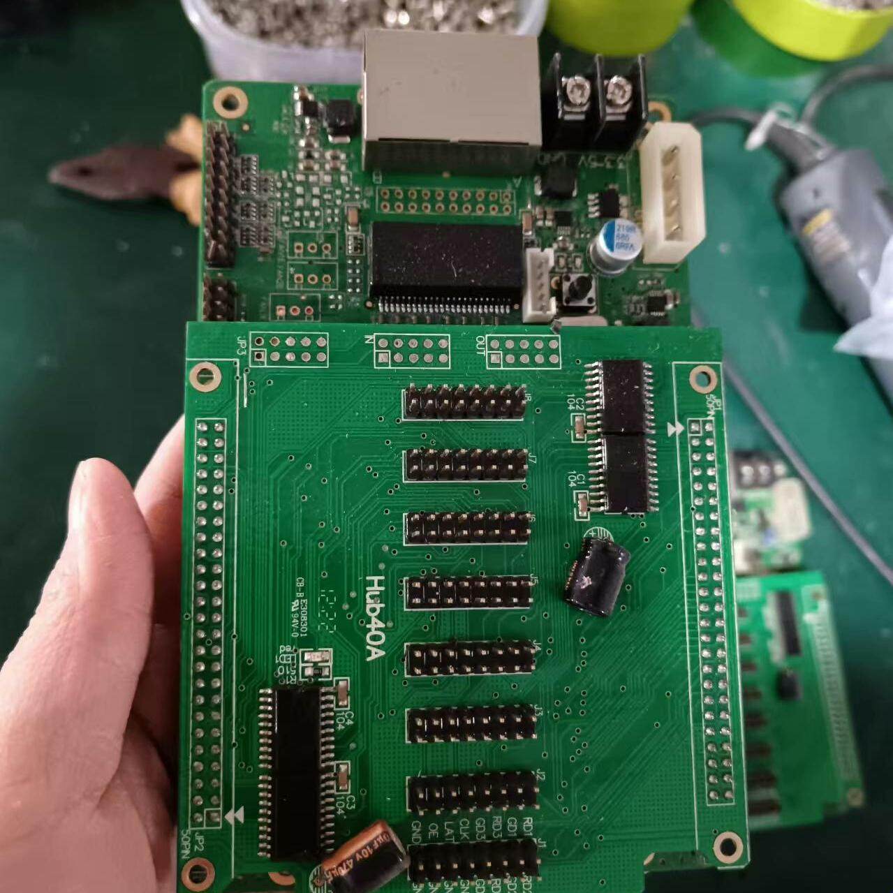 灵星雨RV801D接收卡 正常使用 次100张 3一